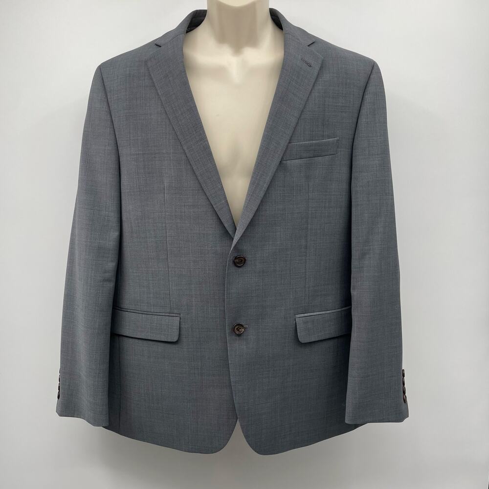 Sport Coat, Blazer, Crown and Ivey Men's Classic-Fit Stretch, Gray,‎ 44R